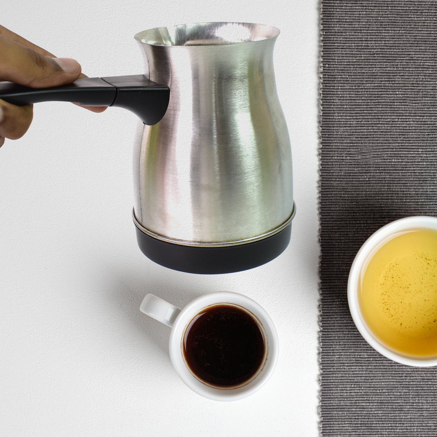 Coffee Pot Coffee Maker 800ml Even Heating Tea Maker Kettle (1 Pc) Coffee Pot Coffee Maker 800ml Even Heating Tea Maker Kettle (1 Pc)